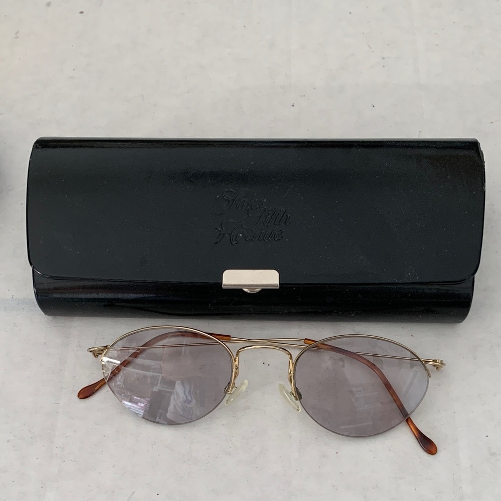 Stylish Gold and Brown transition prescription glasses